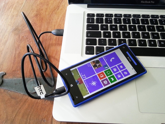 HTC Windows Phone 8X to PC